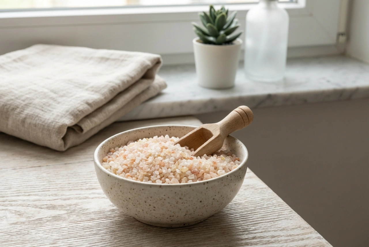 Tørvesalt i hjemme-spa: Sådan bruger du det i bad og pleje