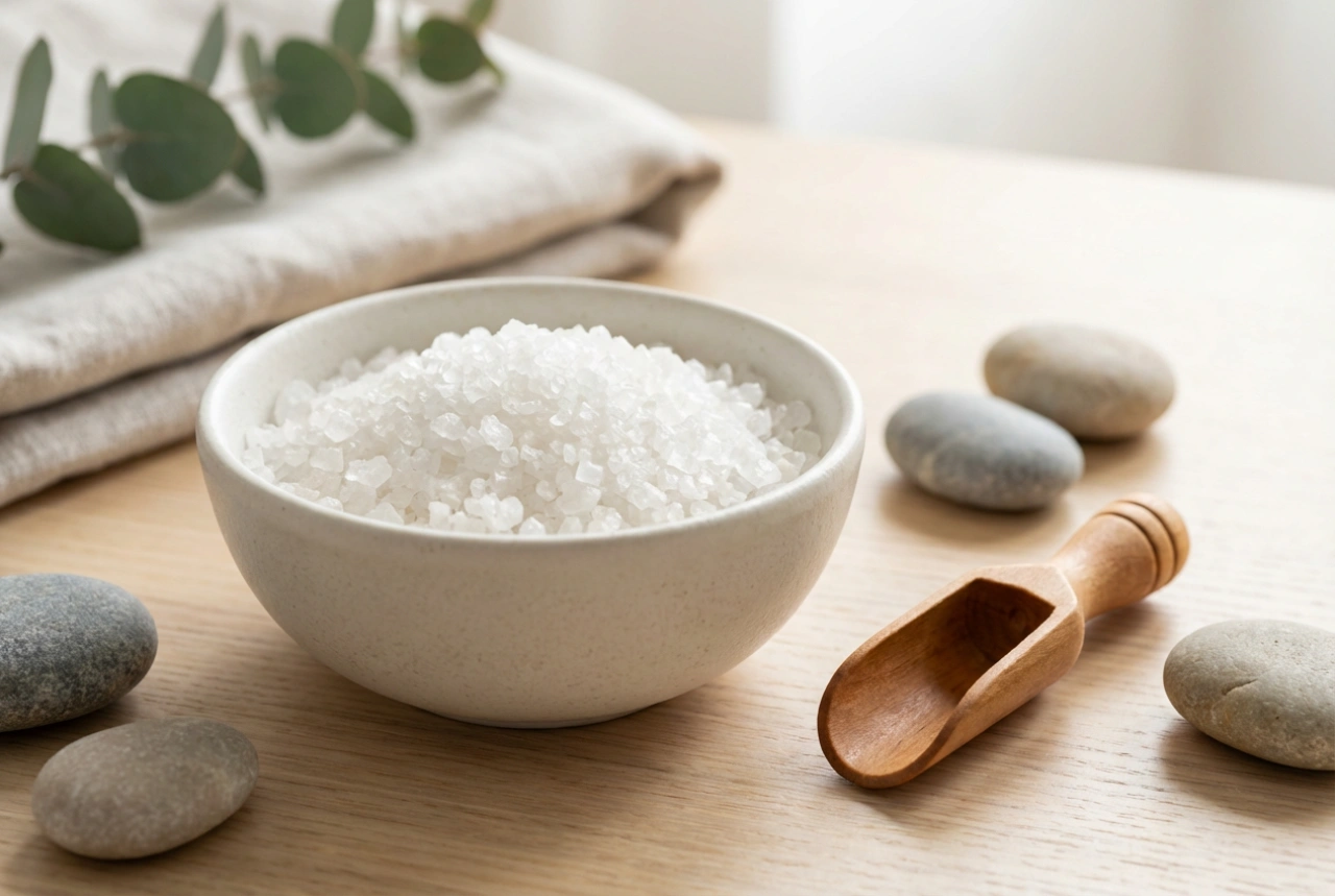 Mineralsk badesalt til dit hjemmespa: Sådan vælger og bruger du det