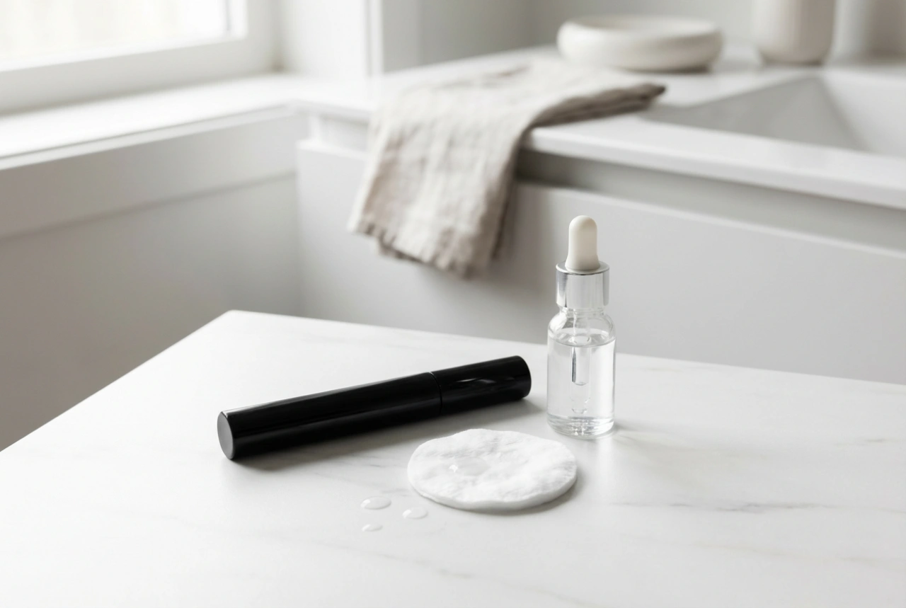 Vandtæt mascara: Påføring, makeupfjerning og daglig brug