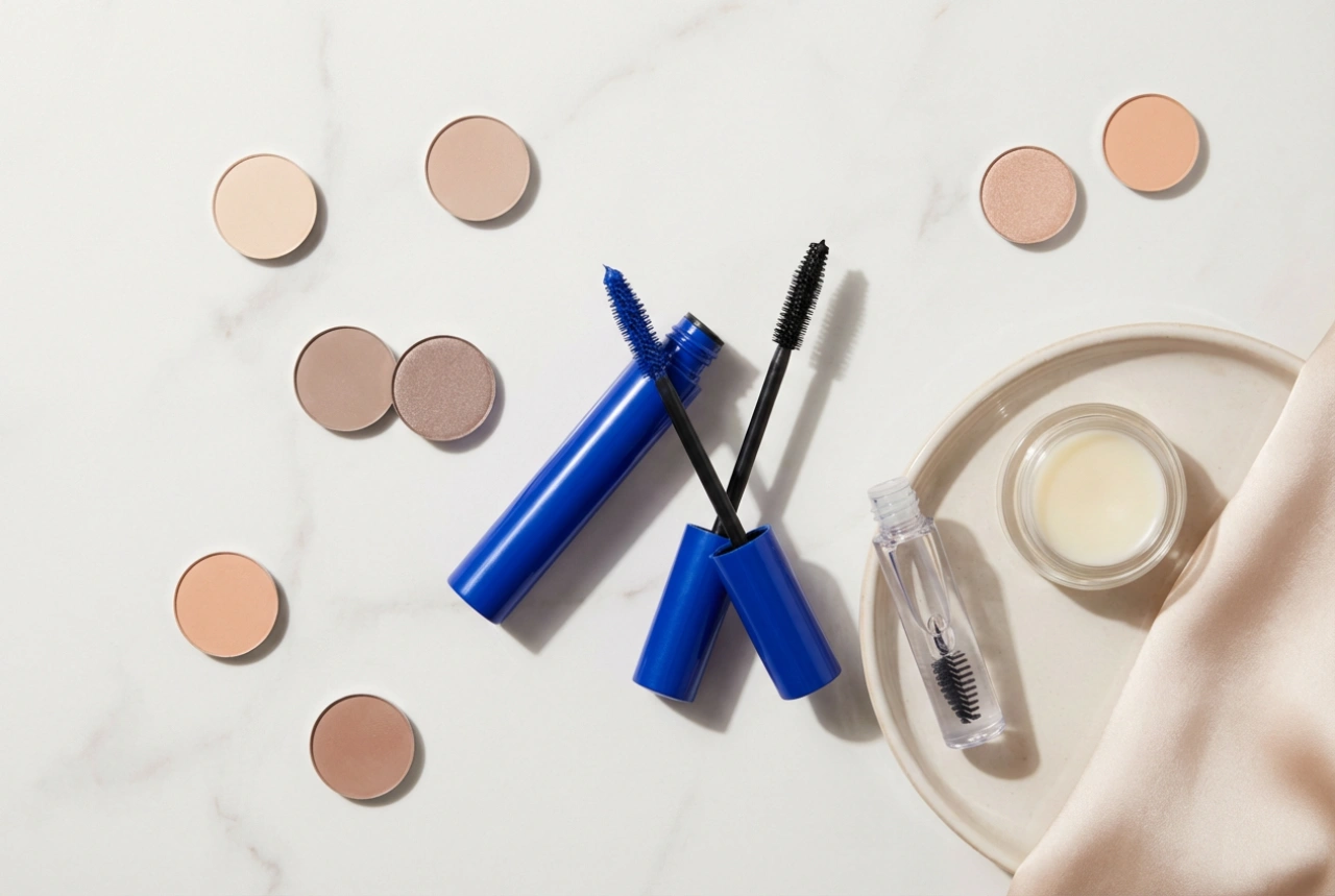 Blå mascara i praksis: Sådan kombinerer du den og fremhæver dit look