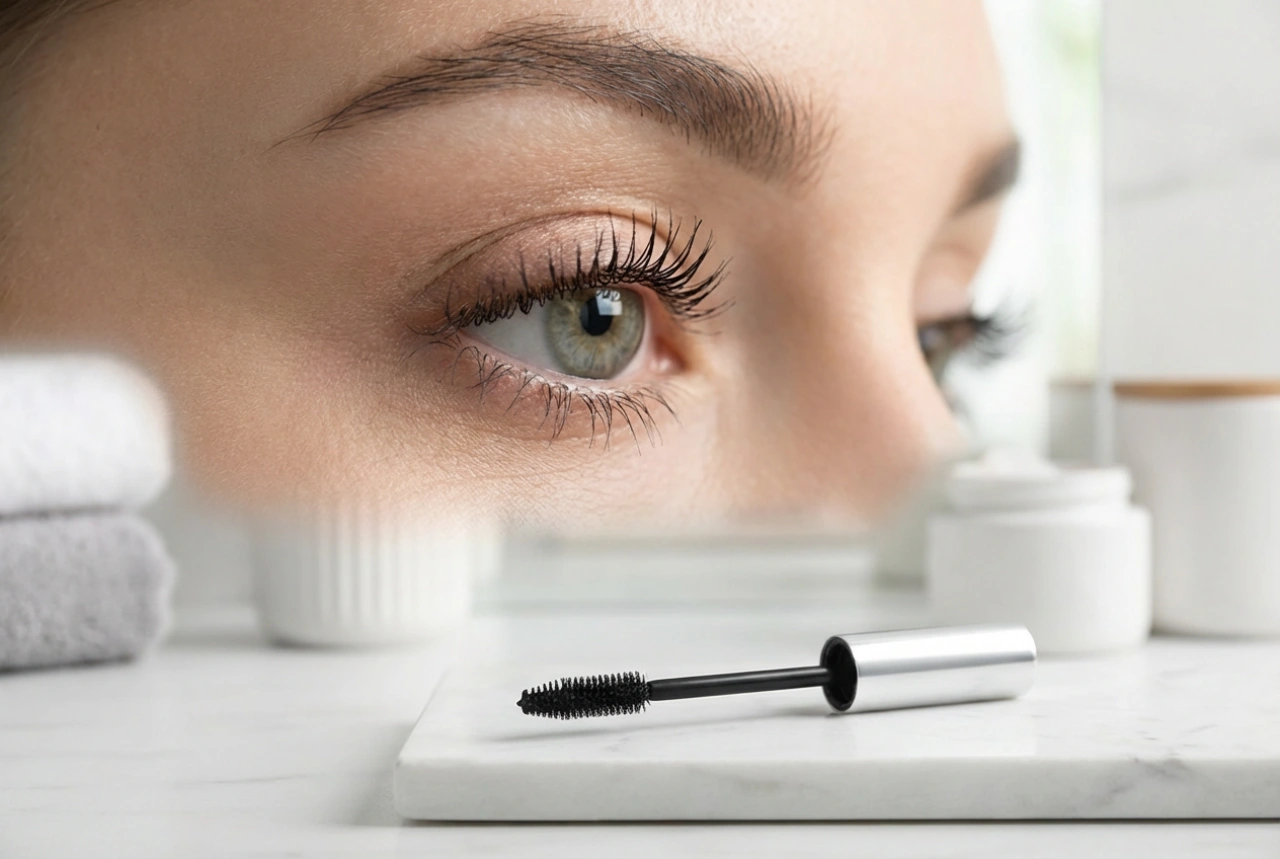 Sådan bruger du mascara med balsam for at undgå tunge og sammenklistrede vipper