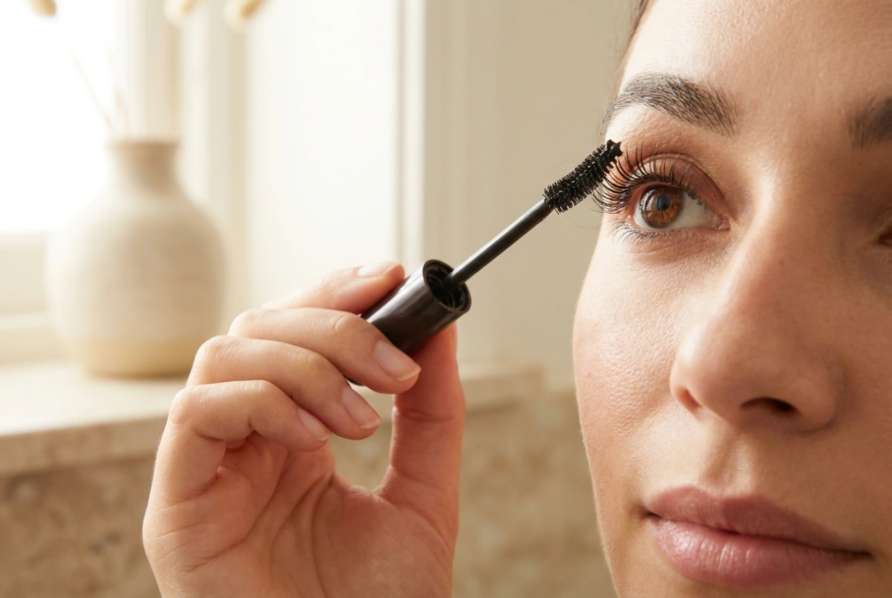 Forlængende og buende mascara: Teknikker til bukning og lag-på-lag-påføring