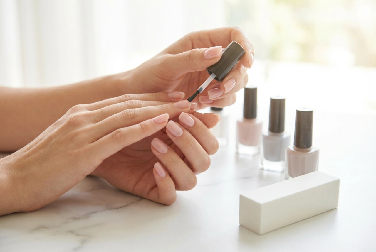 Hybrid manicure trin for trin: fra affedtning til topcoat