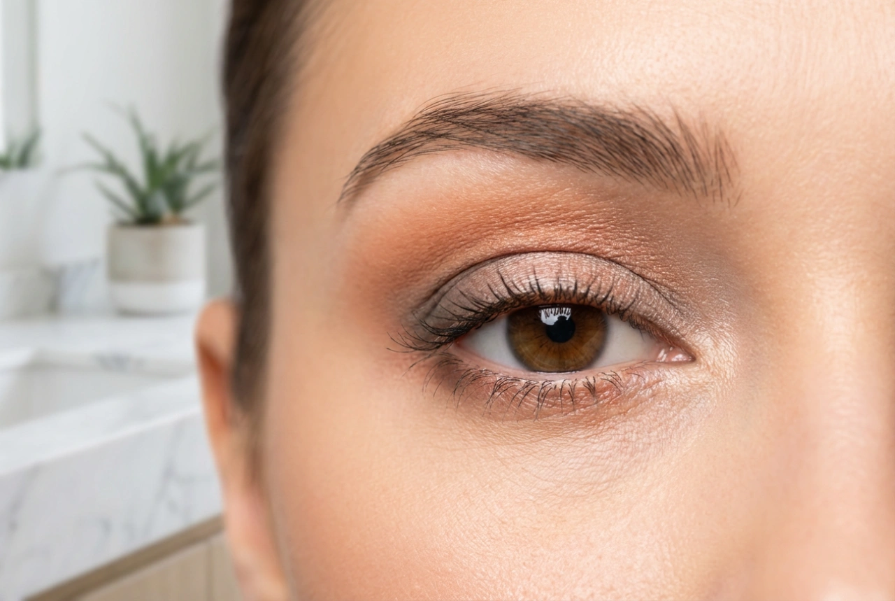Makeup til brune øjne: Kontraster, varme og kulde i praksis
