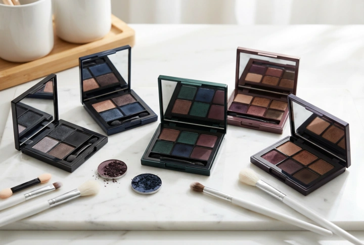 Makeup til mørke øjne: Sådan vælger du farver og intensitet