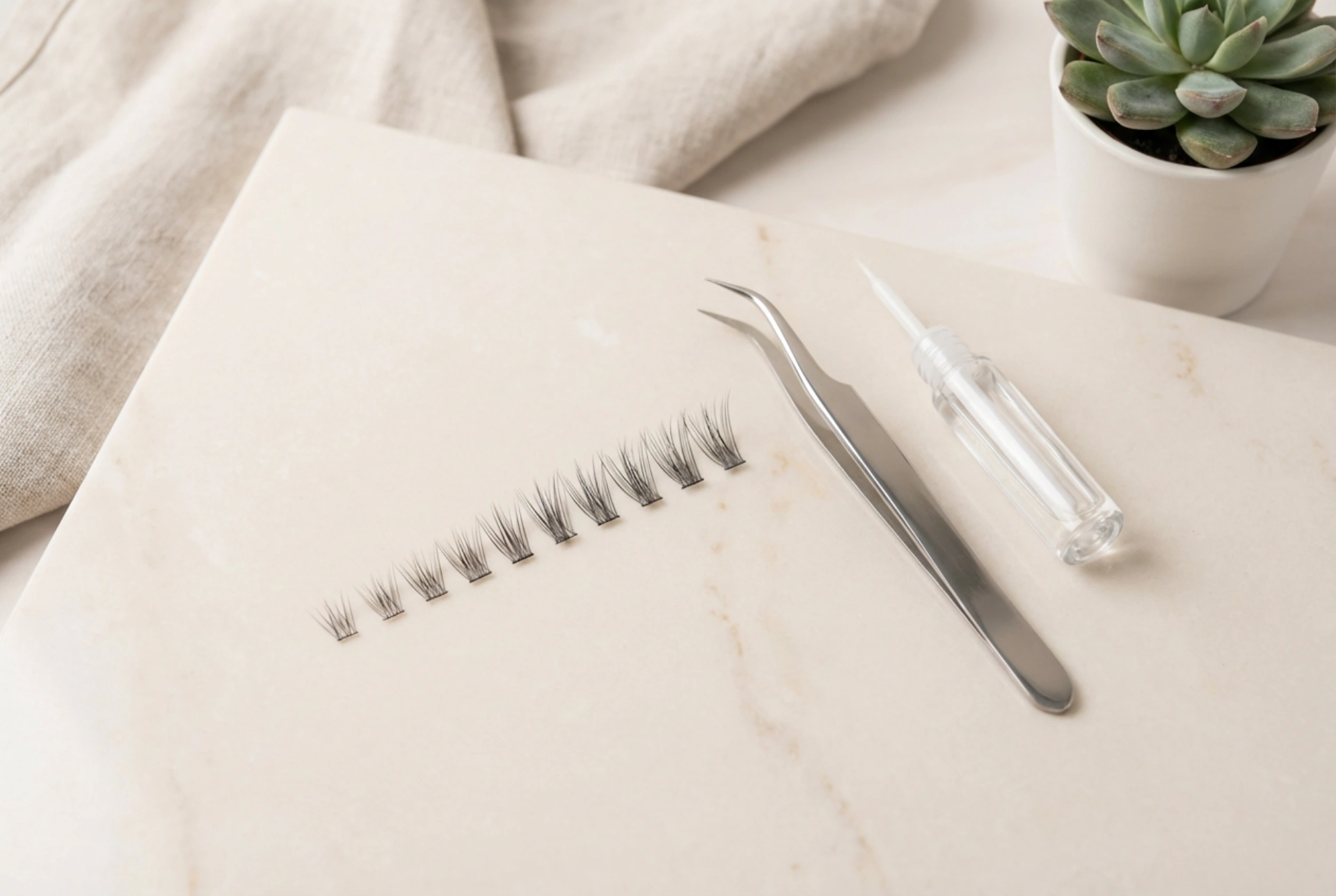 Vippeklynger for begyndere: valg af længde og påføring