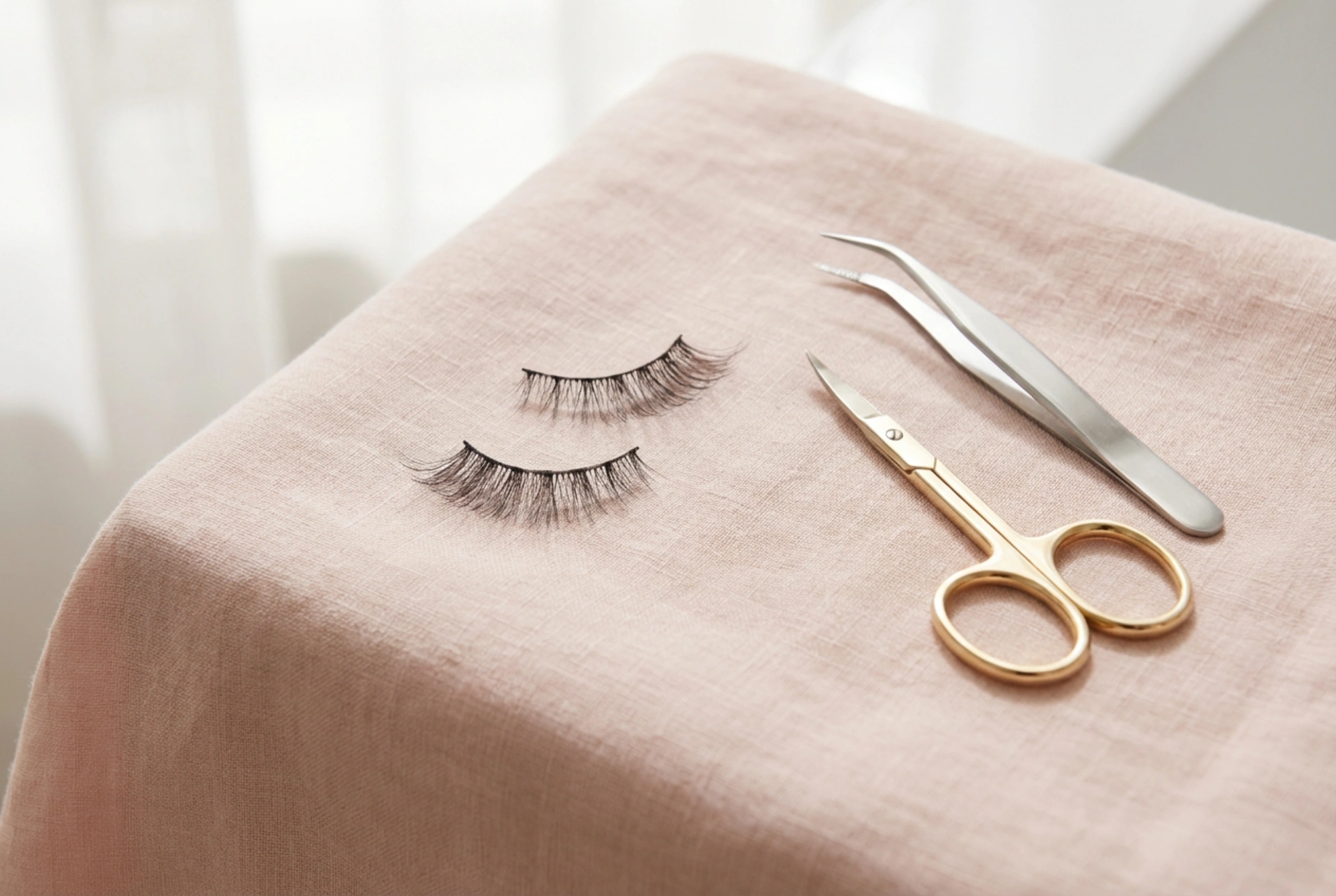 Kunstige vipper på strimmel: Den perfekte pasform fra første klip