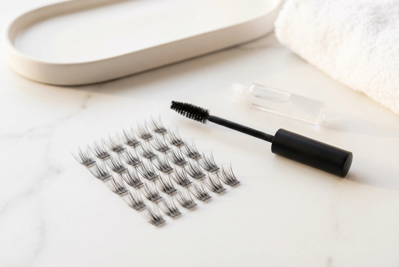 Øjenvippebuketter trin for trin: valg, påføring og kombination med mascara