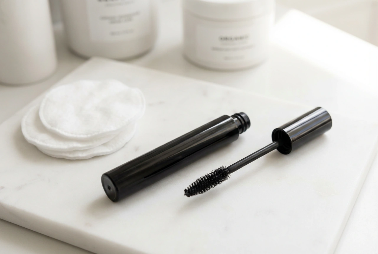 Sådan påfører du forlængende og volumengivende mascara uden klumper