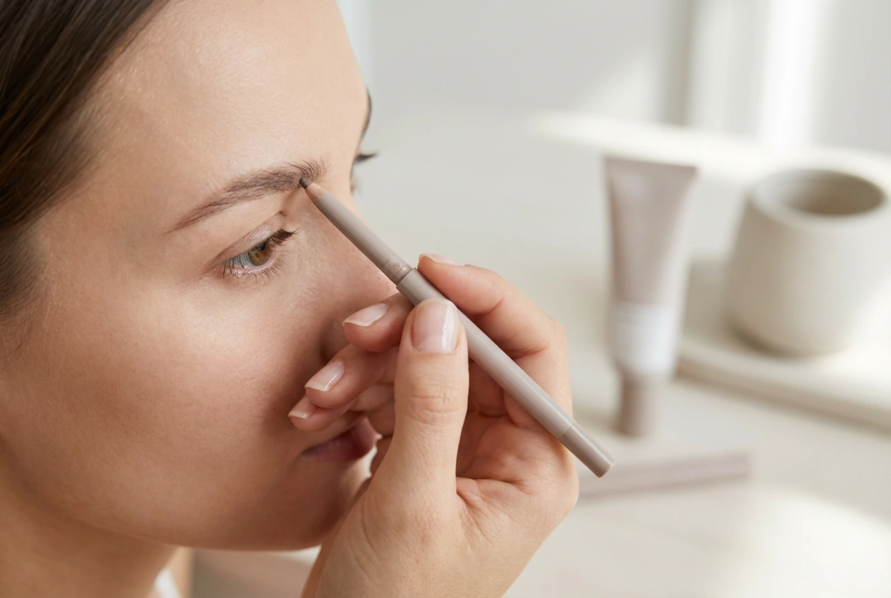 Øjenbrynsblyant til blondiner: Sådan vælger du den rigtige nuance og tegner hårstrå