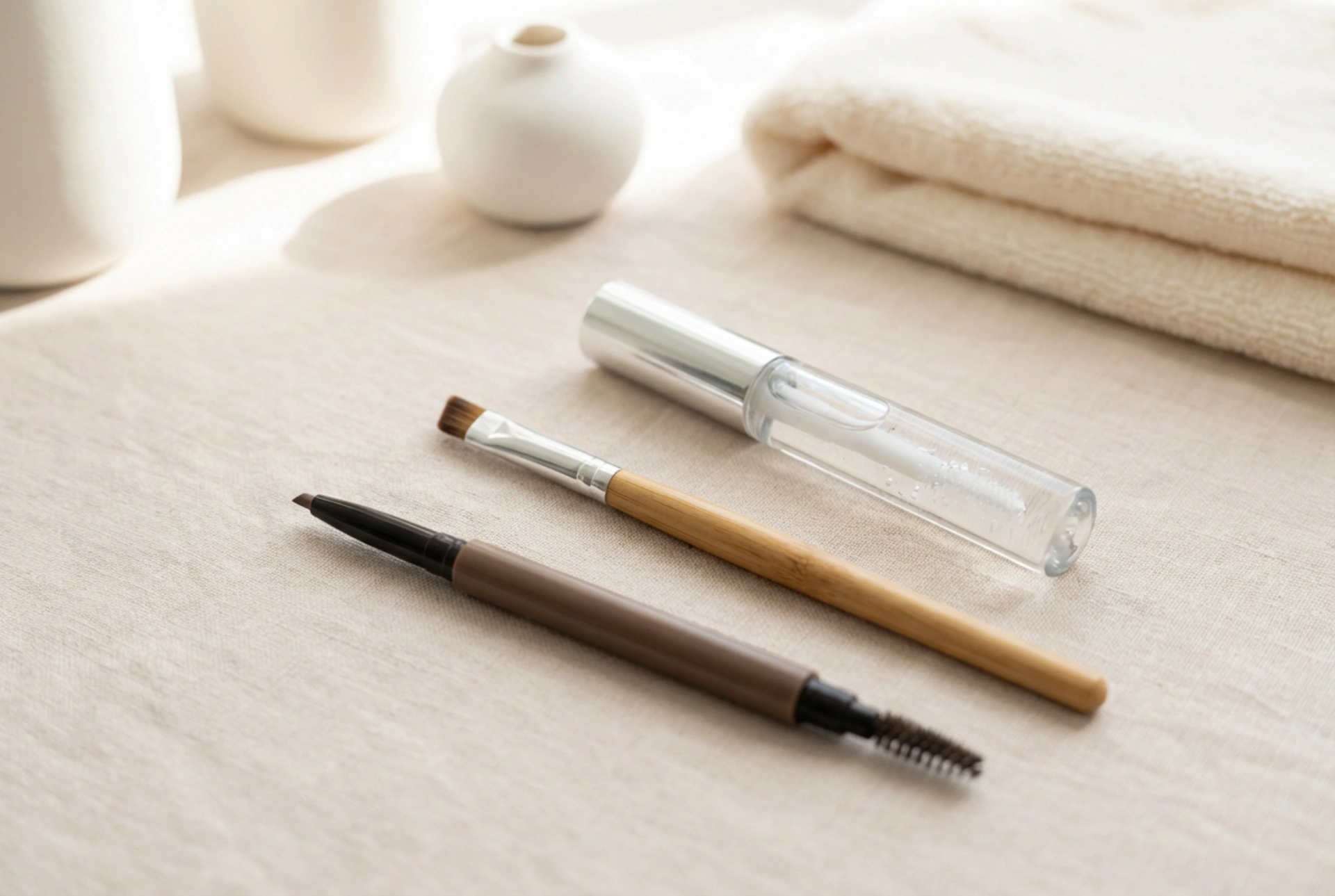 Simple teknikker til styling af øjenbryn: form, udfyldning og fiksering