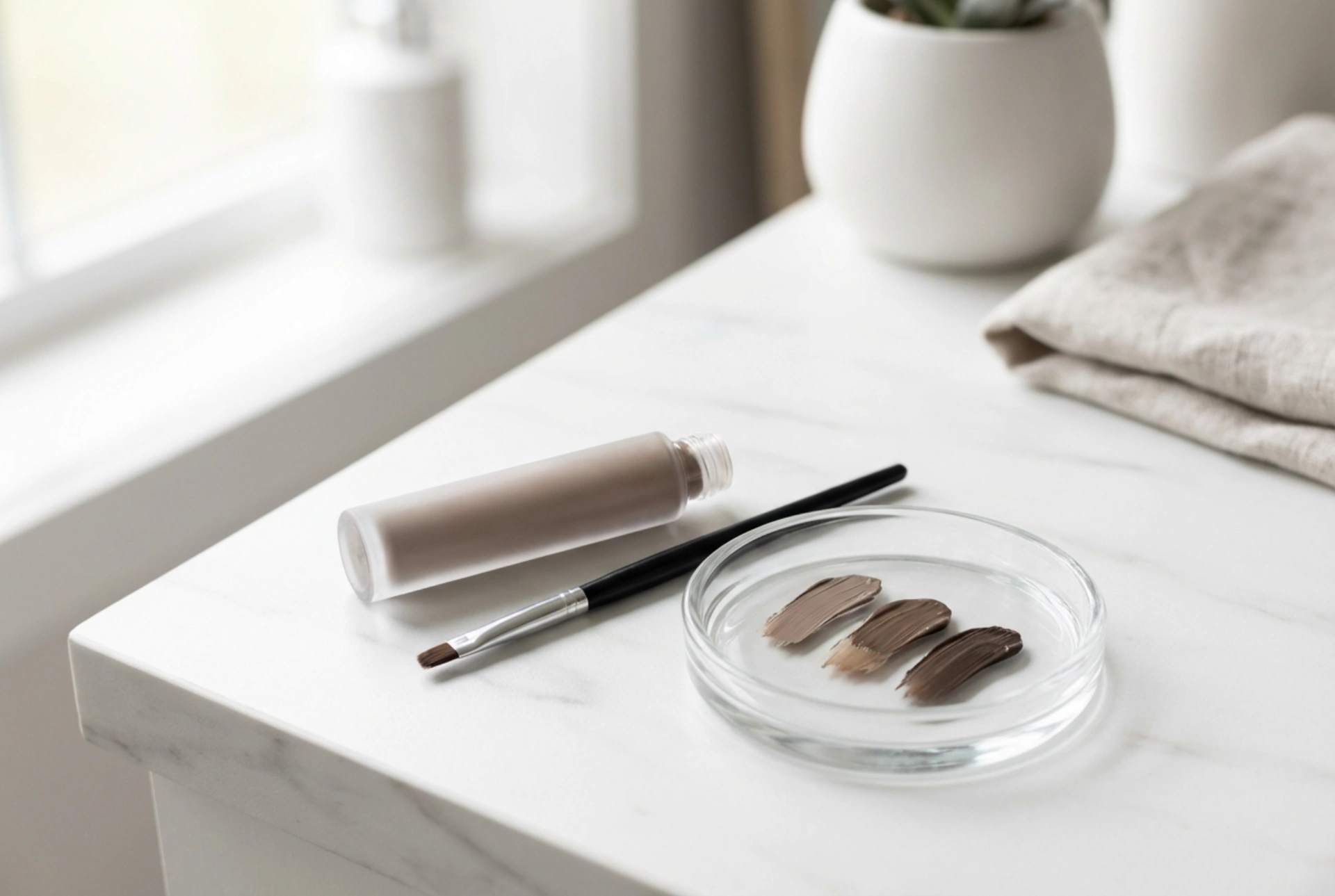 Øjenbrynsfarve i praksis: valg af nuance og kontrol med intensiteten