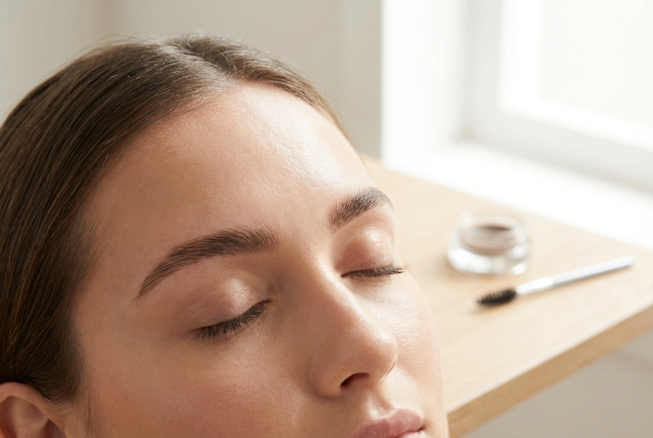 Et naturligt resultat med øjenbrynsfarve i få enkle trin