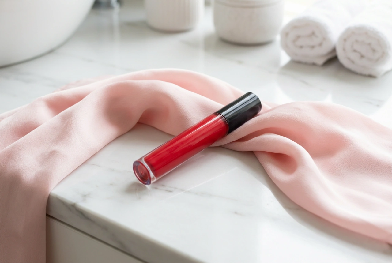 Rød lipgloss: Et hurtigt alternativ til læbestift og metoder til påføring