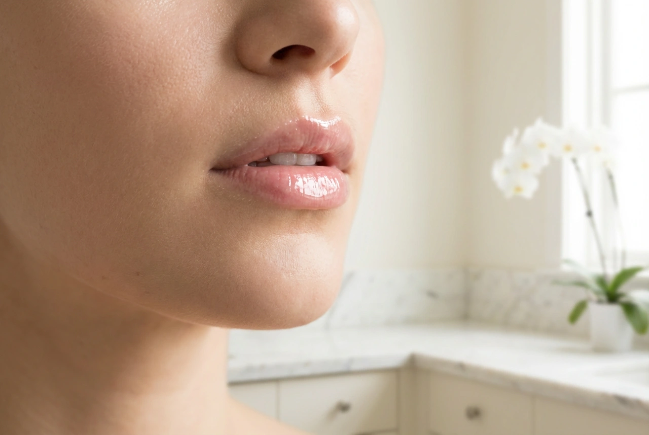 Transparent Lipgloss: Pleje af Læbekontur og 'Wet Look'-Effekt