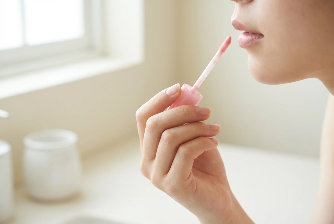 Lyserød lipgloss i praksis: valg af nuance, påføring og holdbarhed
