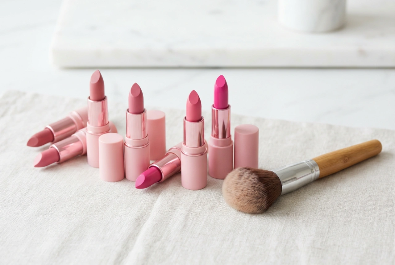 Lyserød læbestift til hverdag og fest: Sådan vælger og påfører du den