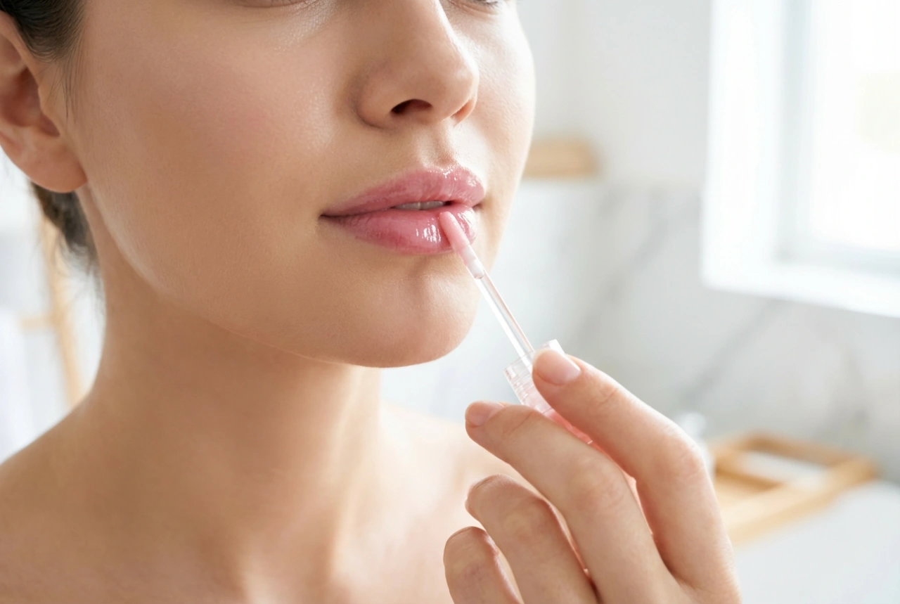 Lyserøde lipgloss uden klæbrighed: påførings- og fikseringsteknikker
