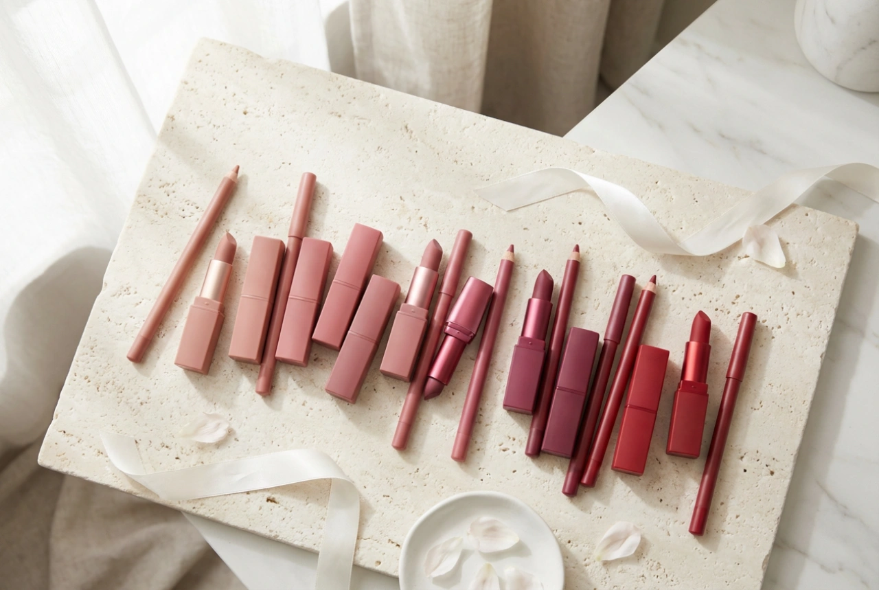 Liplinere: Sådan vælger du den rigtige farve og teknik til forskellige læbestifter