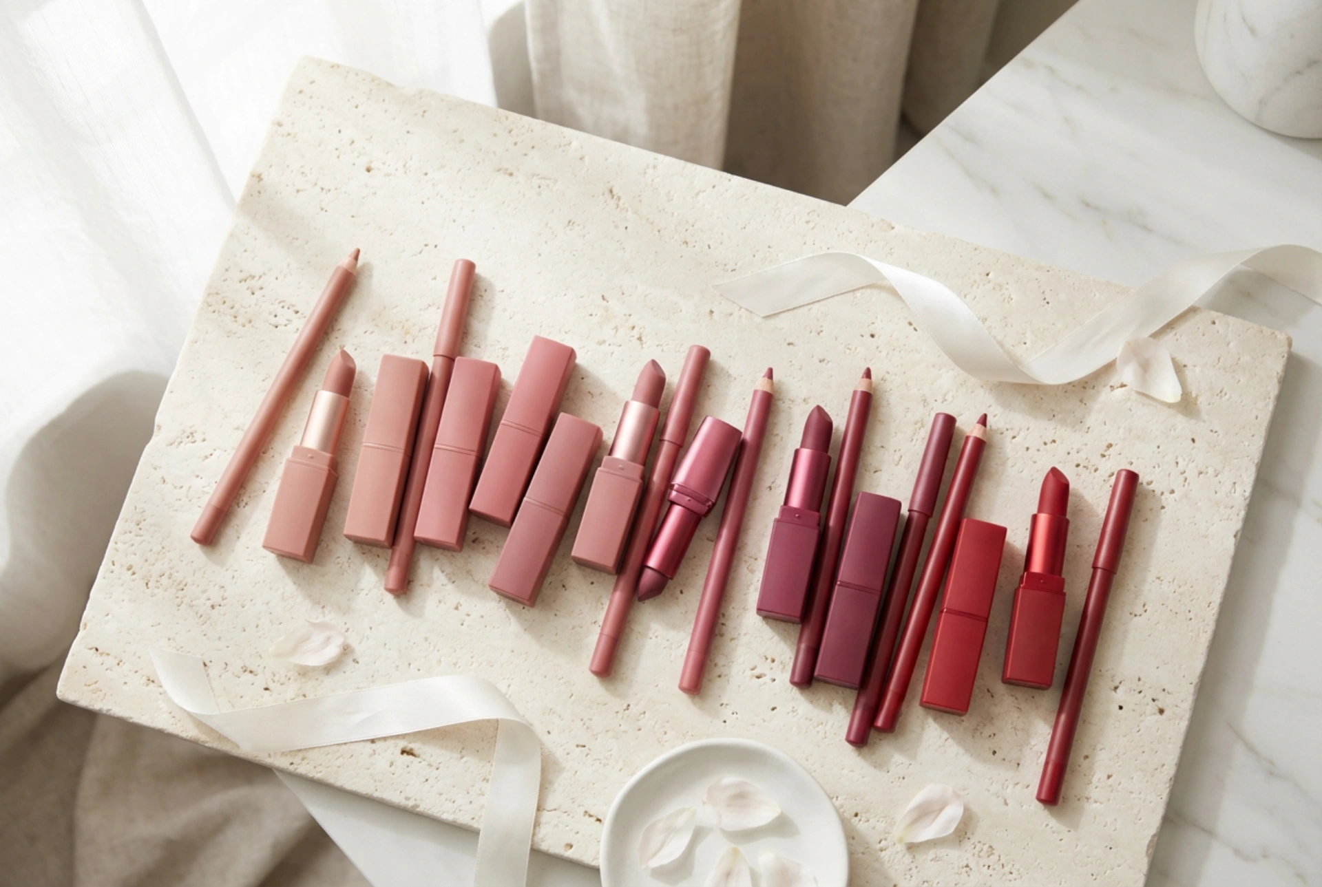 Liplinere: Sådan vælger du den rigtige farve og teknik til forskellige læbestifter