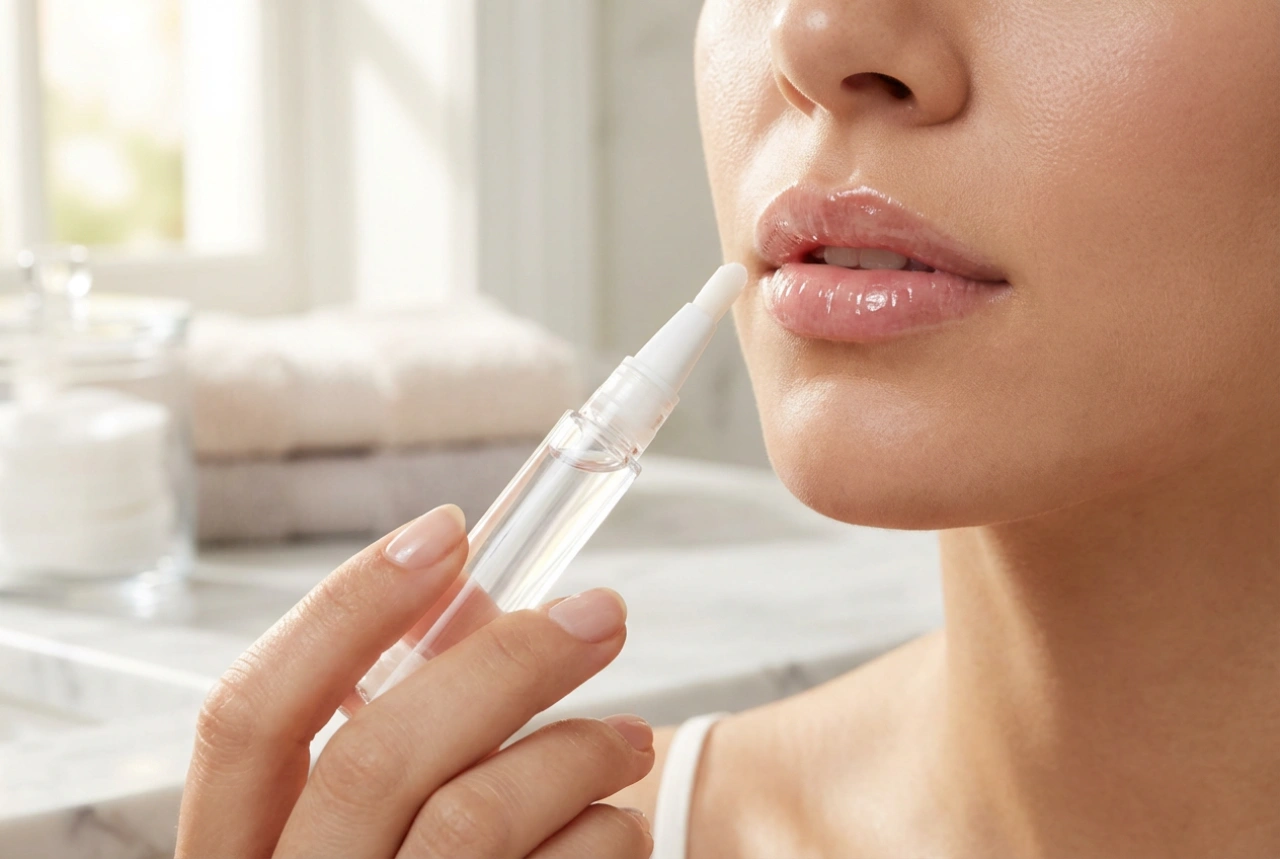 Klar lipgloss: hurtige touch-ups og fugtgivende effekt