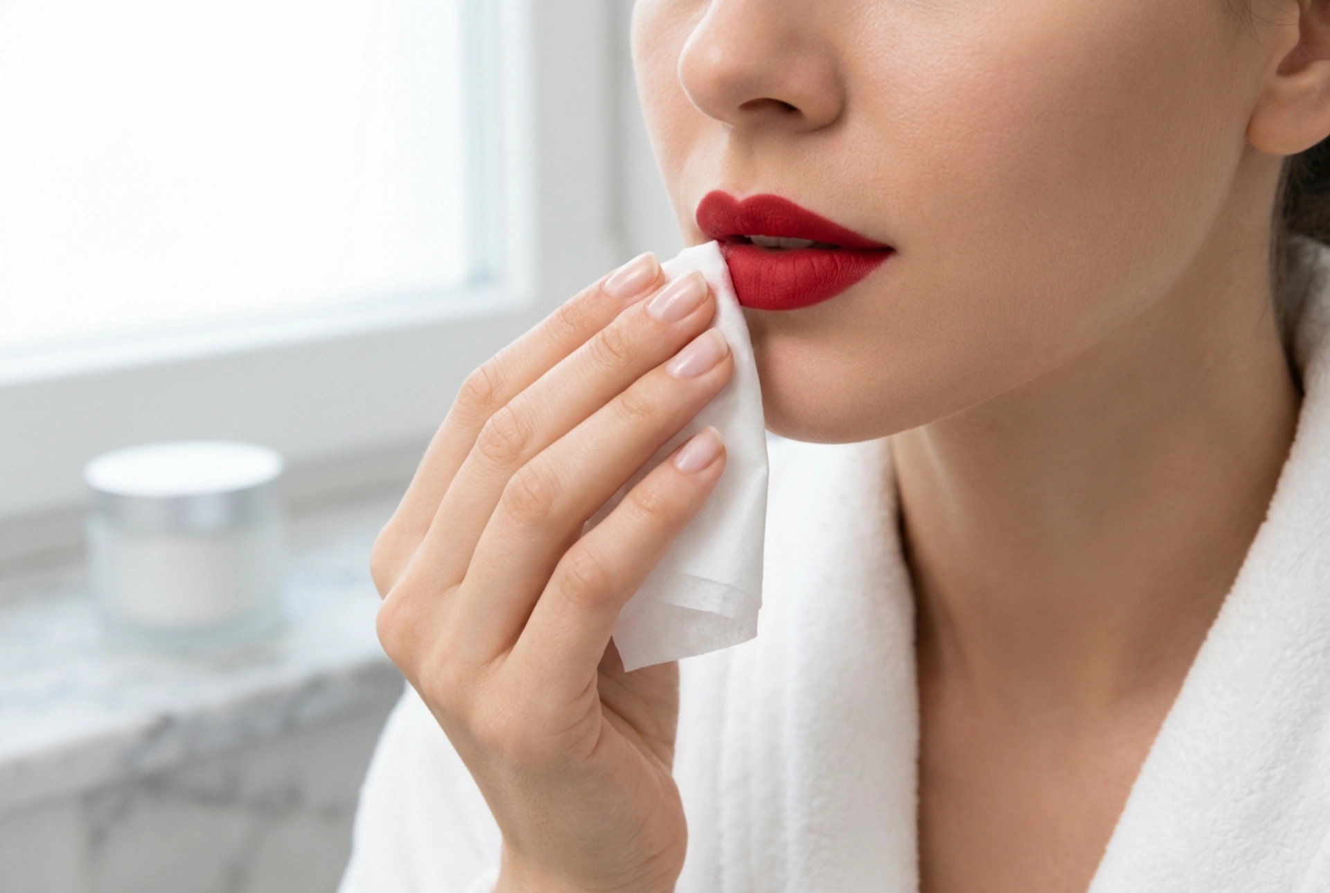 Mat læbestift uden udtværing: forberedelse, påføring og korrektioner