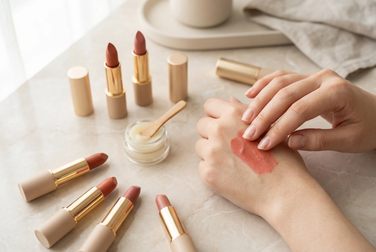 Fugtgivende læbestift: valg af nuancer, påføringsteknik og læbepleje