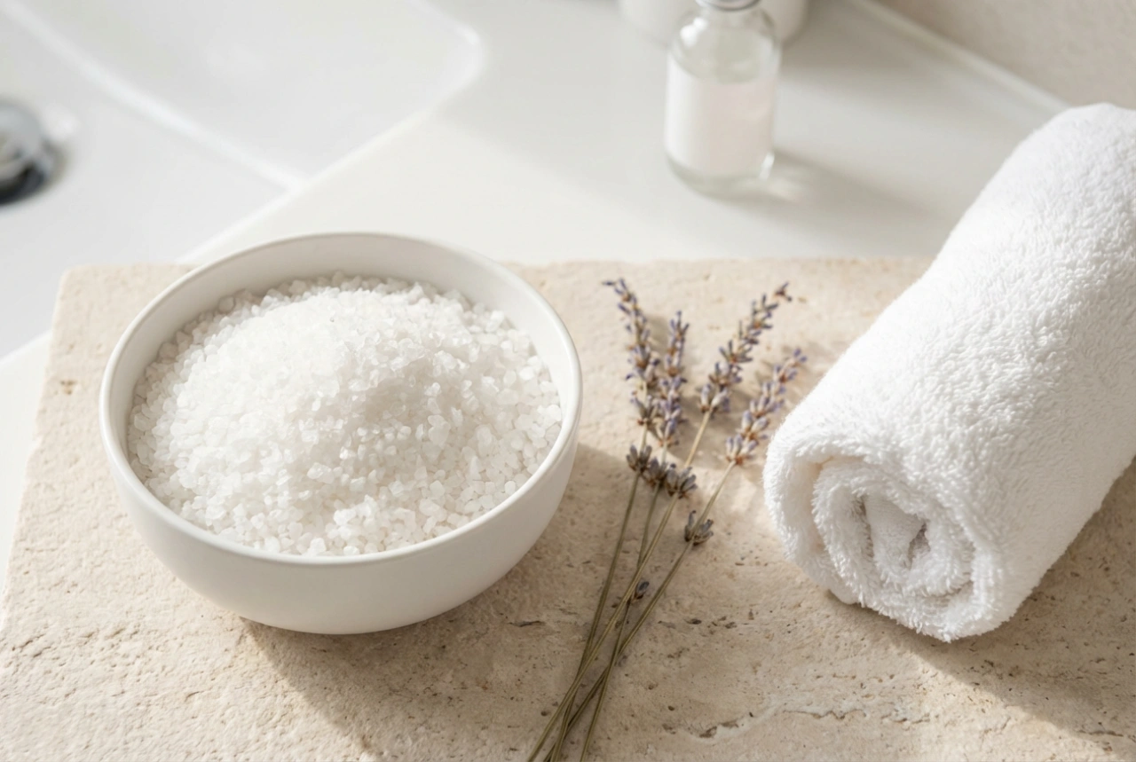 Epsomsalt i hjemmespaen: Sådan bruger du det og hvad du kan kombinere det med