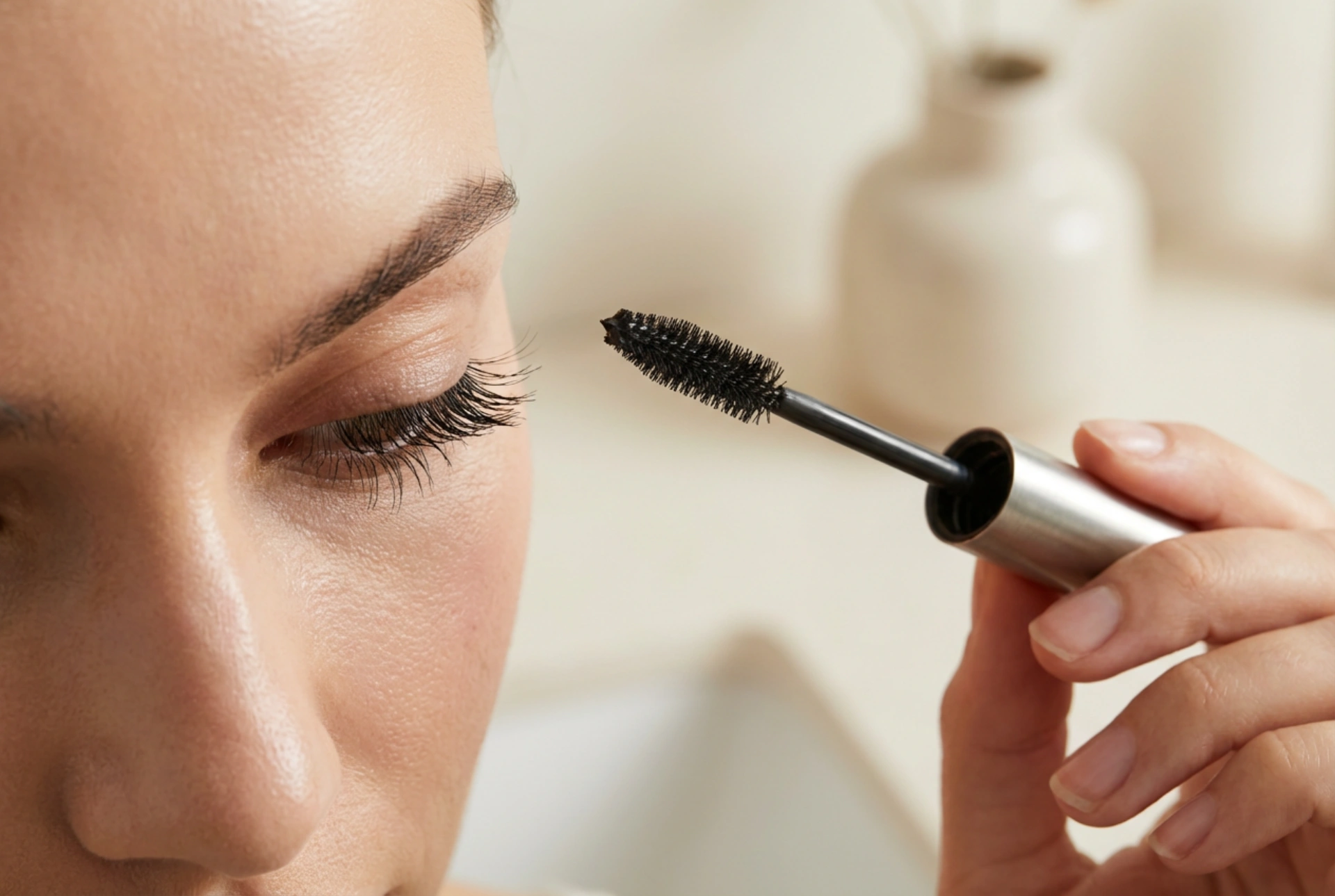 Forlængende mascara: enkle tricks til effekten af lange vipper