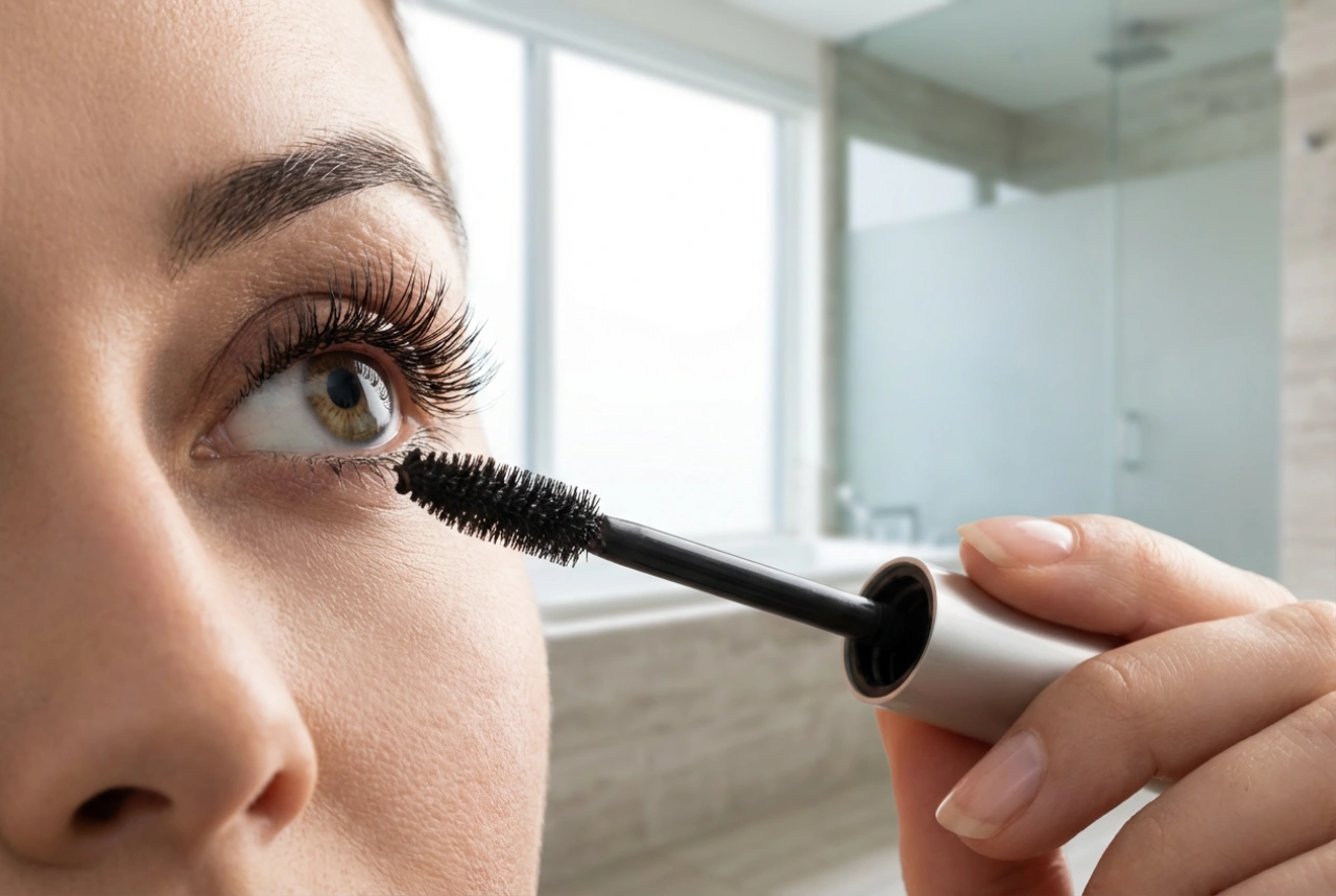 Fortykkende og forlængende mascara: lagdeling uden klumper