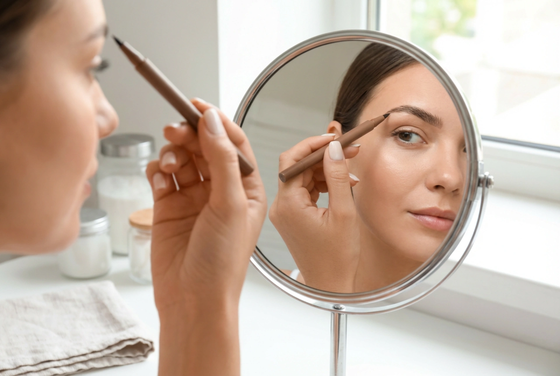 Brynmarker: Sådan opnår du en hårlignende effekt uden at overtegne